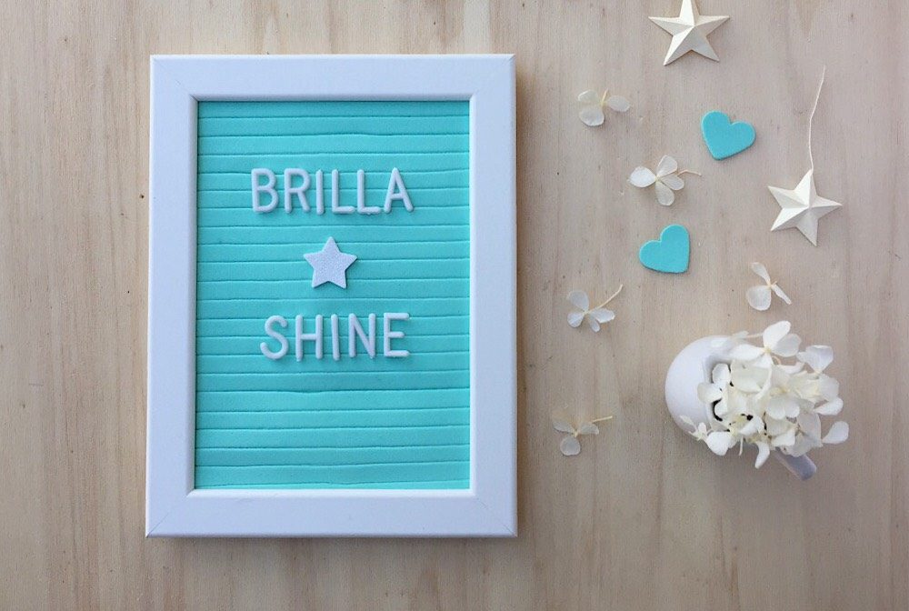 Lavagna fai da te per frasi ispirazionali