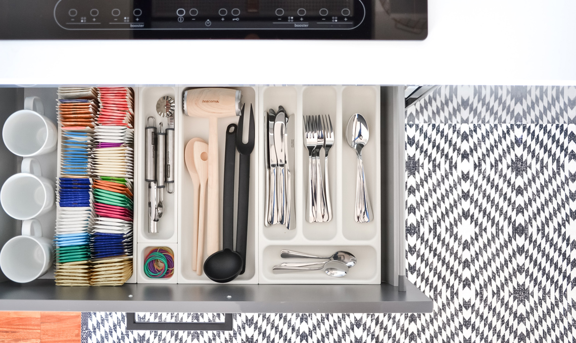 cassetti in ordine