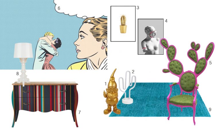 Arreda la tua casa in stile Pop art