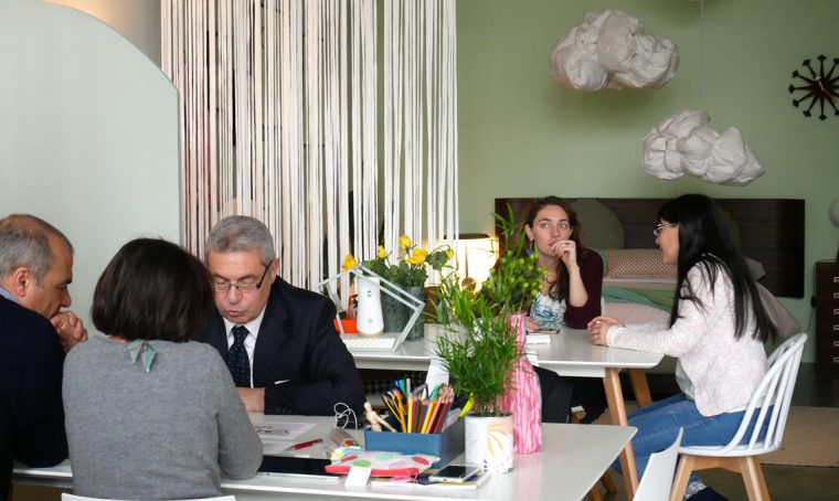 Le consulenze degli architetti CF style e dell'esperto di Edison, l'ingegnere Elena Perini.