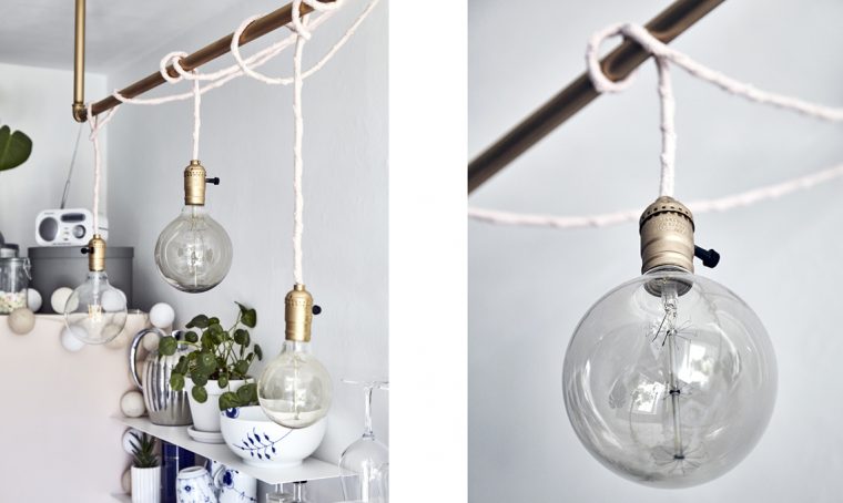 Come realizzare il lampadario sospeso
