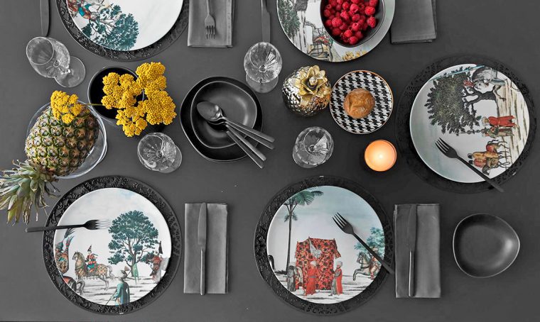 Realizzare la mise en place ‘dark’