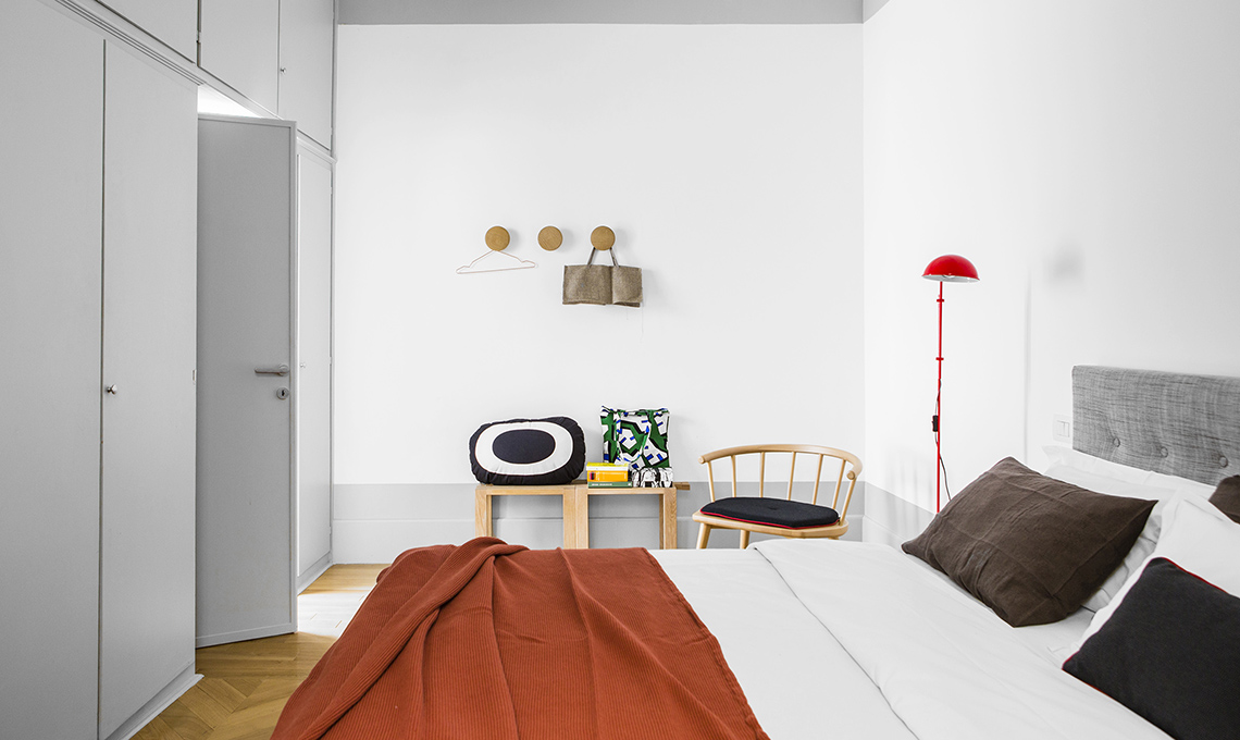 camera da letto nordica