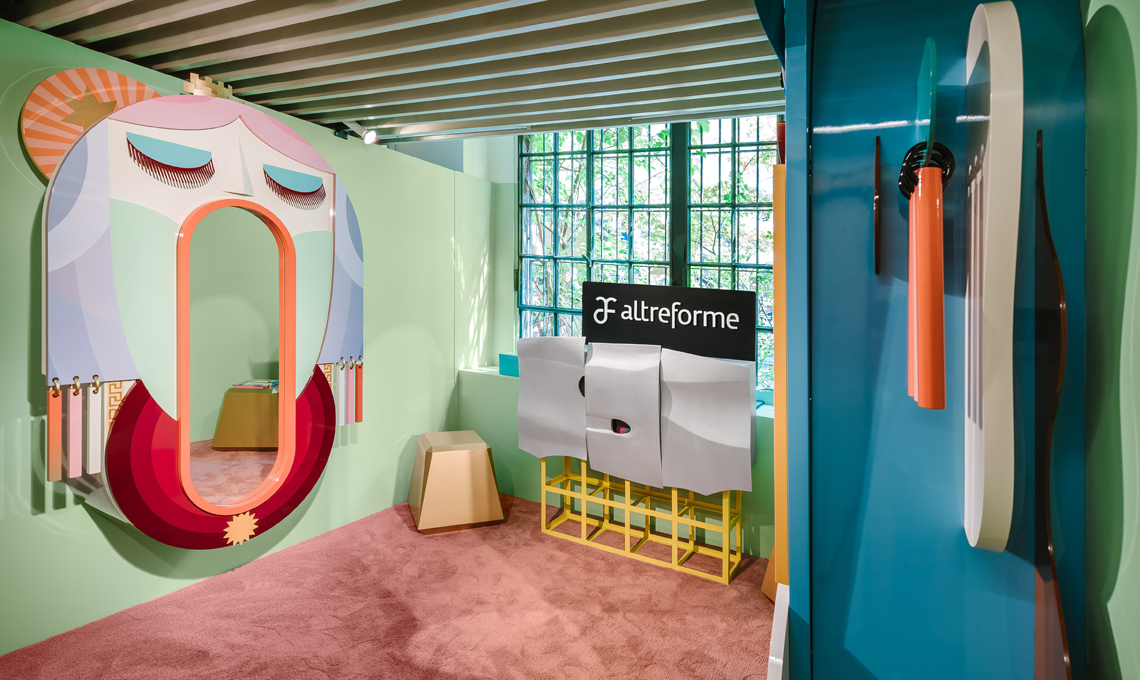 Mata e Grifo, altreforme / design Antonio Aricò ed Elena Salmistraro | all'interno della Galleria Rossana Orlandi, Milano