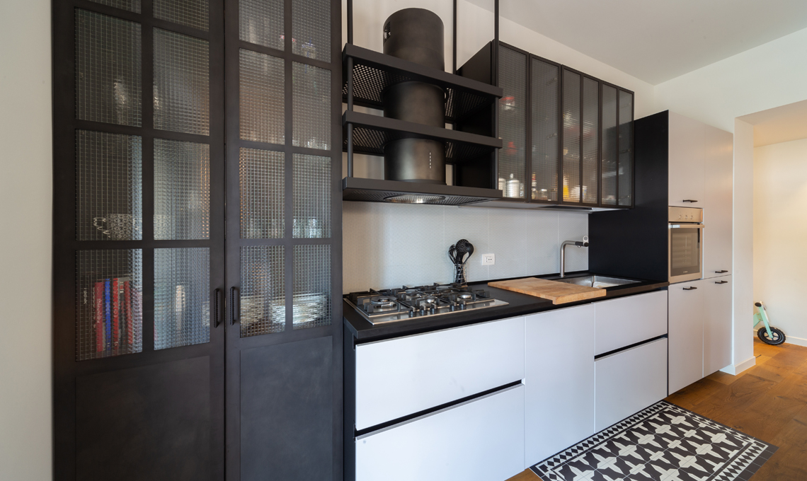 cucina in stile industriale