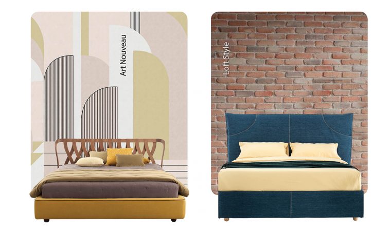 6 idee per la parete dietro il letto