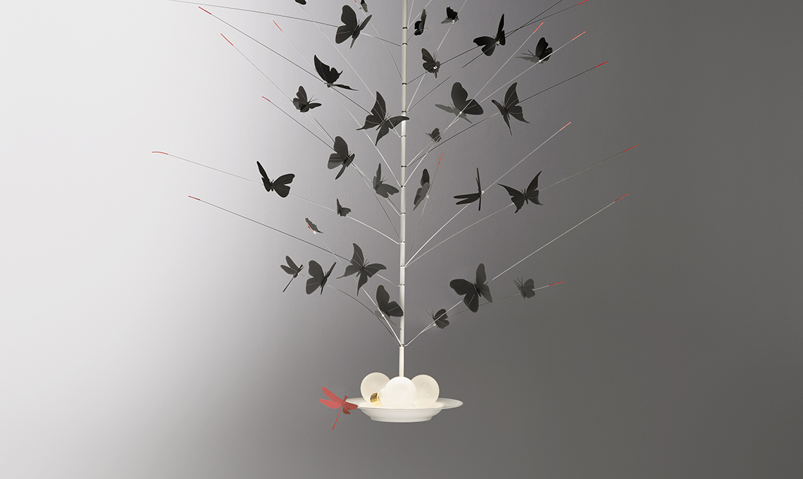 ingo maurer sospensione farfalle
