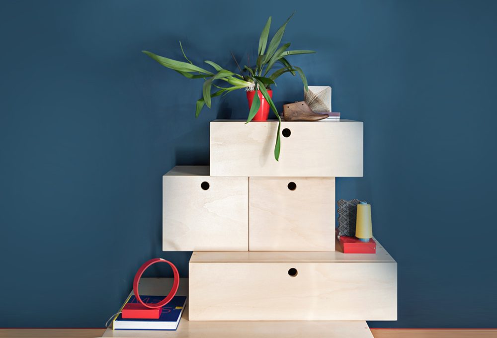 Come creare il componibile ‘ziggurat’