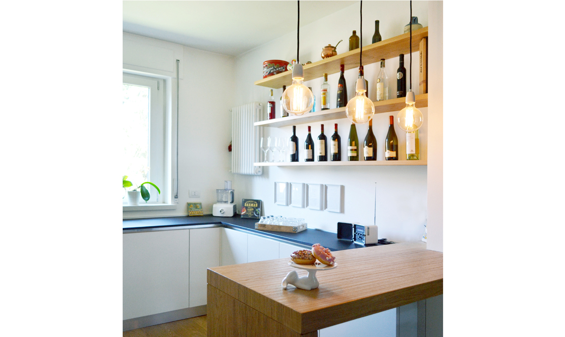 mensole in cucina
