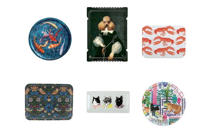 8 vassoi animalier