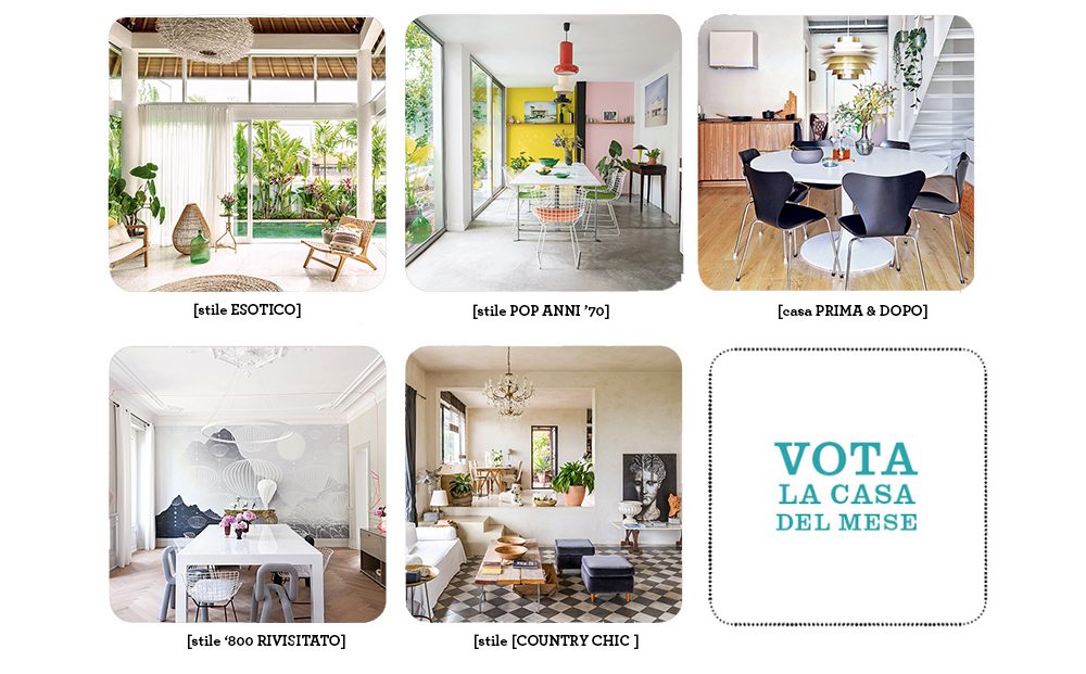 Vota la casa del mese – agosto 2019