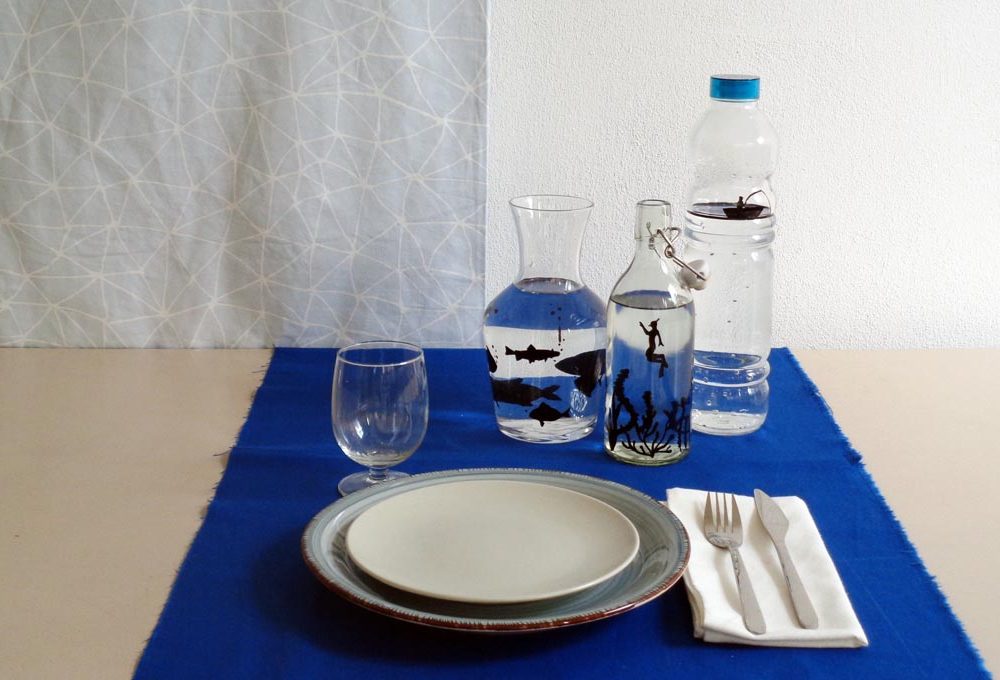 Come decorare le bottiglie di vetro