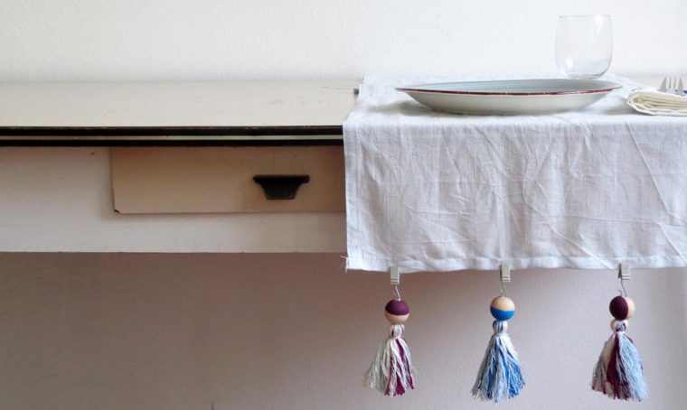 Pesi decorativi per fissare la tovaglia