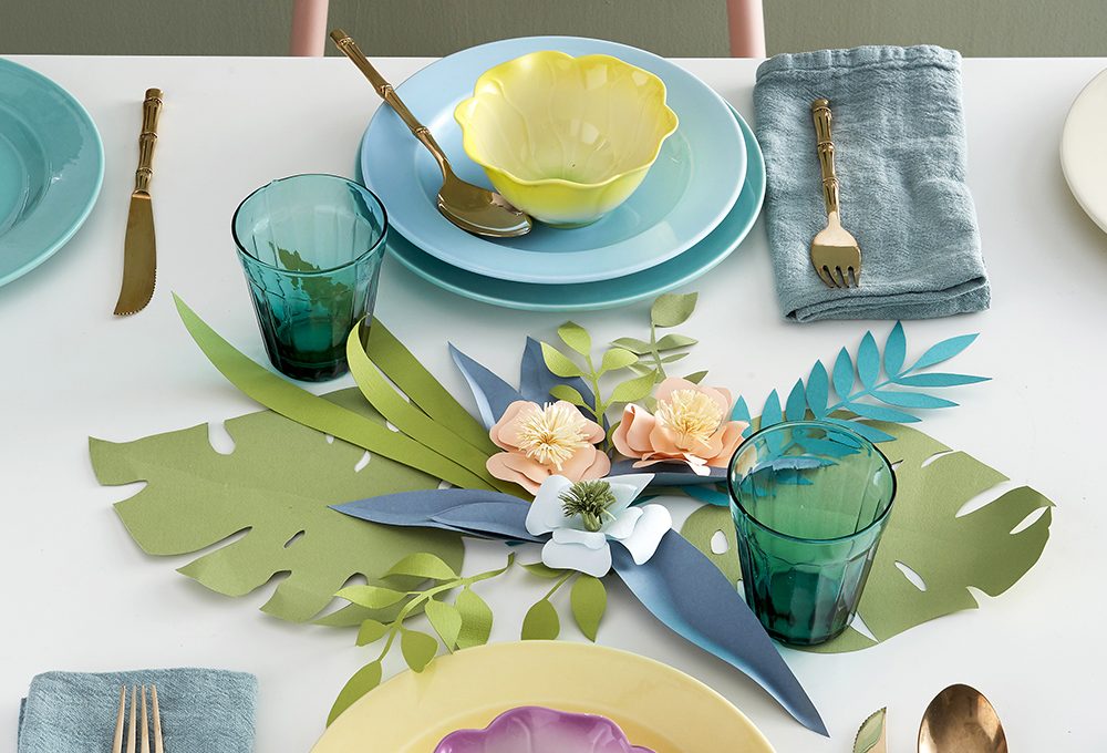 Paper art: tante idee décor con i fiori di carta