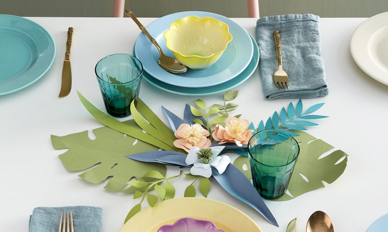 Paper art: tante idee décor con i fiori di carta