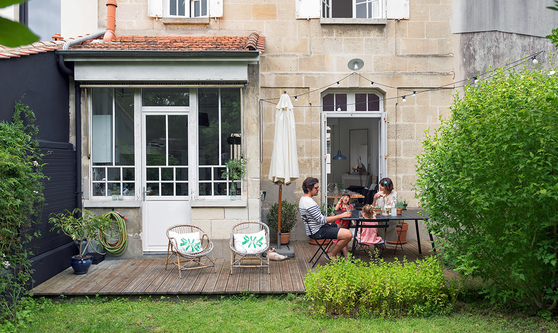 casa a bordeaux con giardino