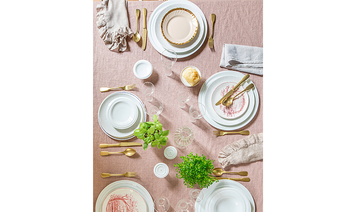 mise en place rosa