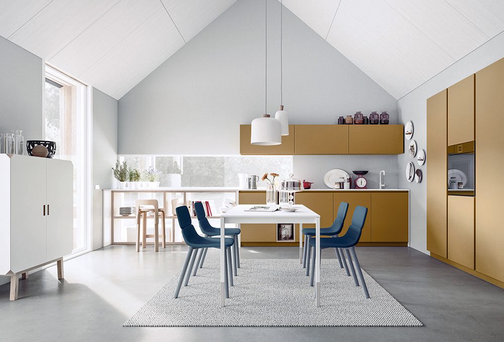 Tendenze in cucina: il ritorno del colore