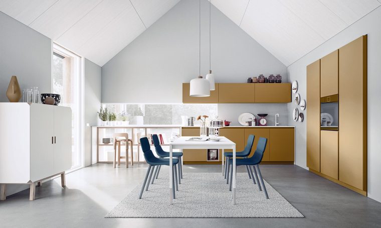 Tendenze in cucina: il ritorno del colore