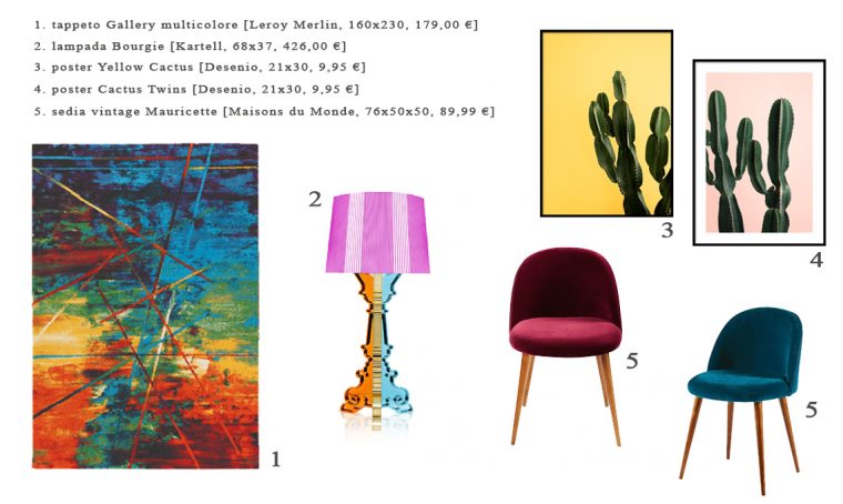 6 idee per arredare con il colore