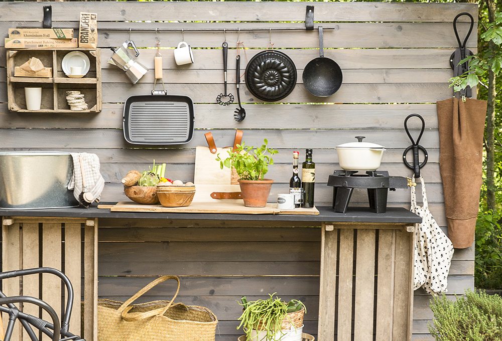 Come creare una cucina open air