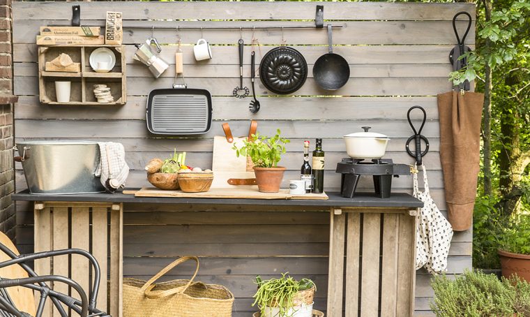 Come creare una cucina open air