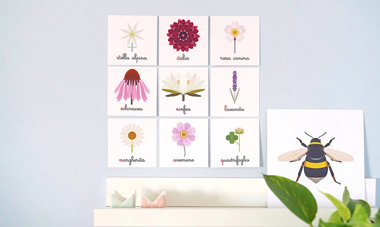 Decorare la cameretta con le nomenclature botaniche