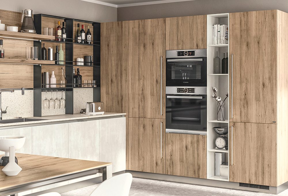 Sistemi super organizzati e salvaspazio per la cucina