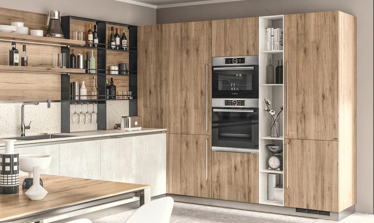 Sistemi super organizzati e salvaspazio per la cucina