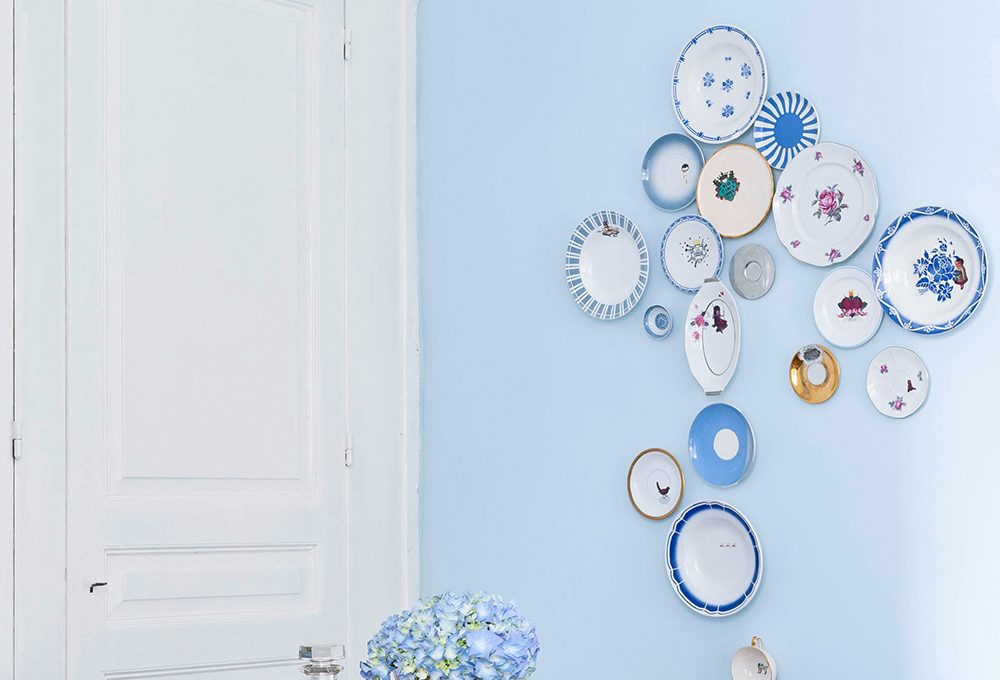 Come appendere i piatti decorativi