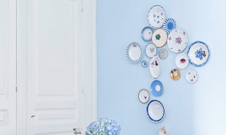 Come appendere i piatti decorativi
