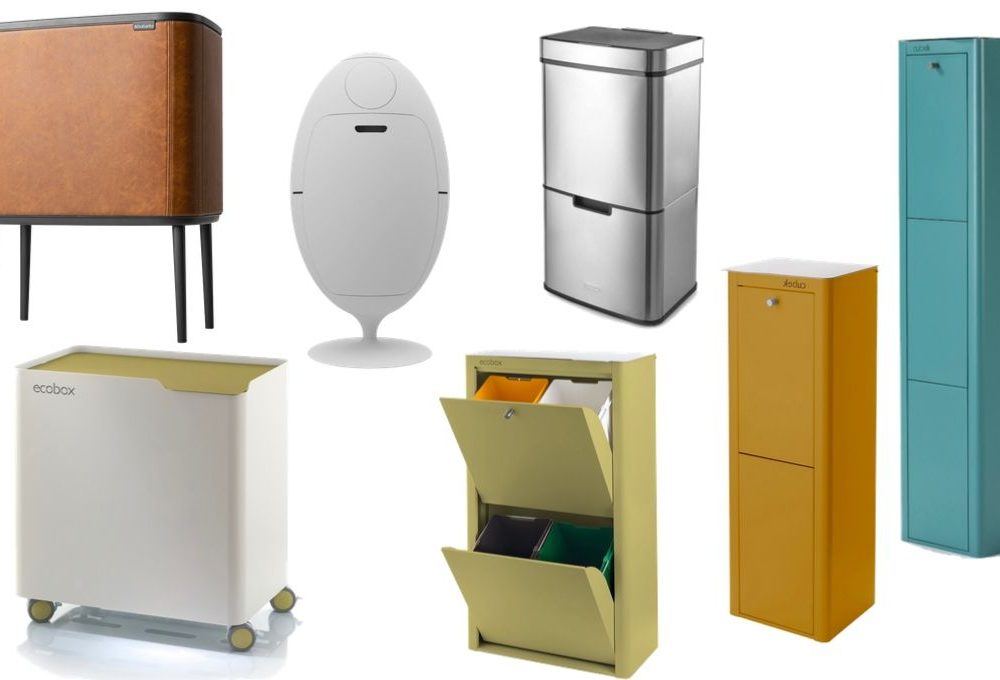Raccolta differenziata con stile: 5 contenitori di design
