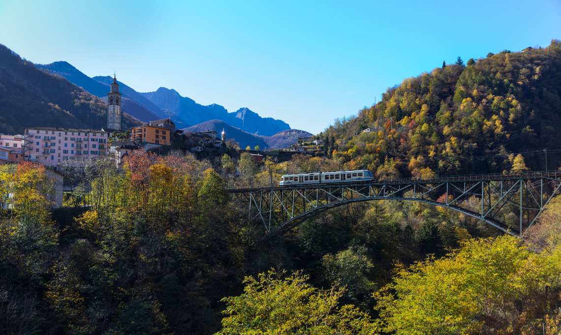 treno del foliage per vedere i colori dell’autunno