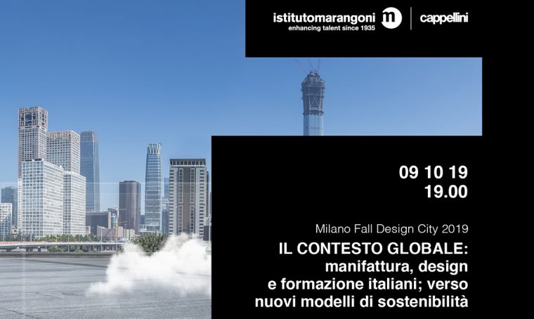 Verso nuovi modelli di sostenibilità: talk promosso dall’Istituto Marangoni