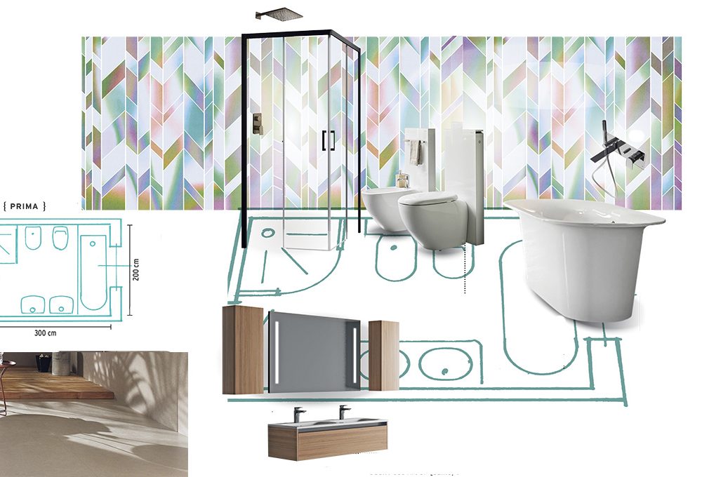 Relooking di un bagno maxi