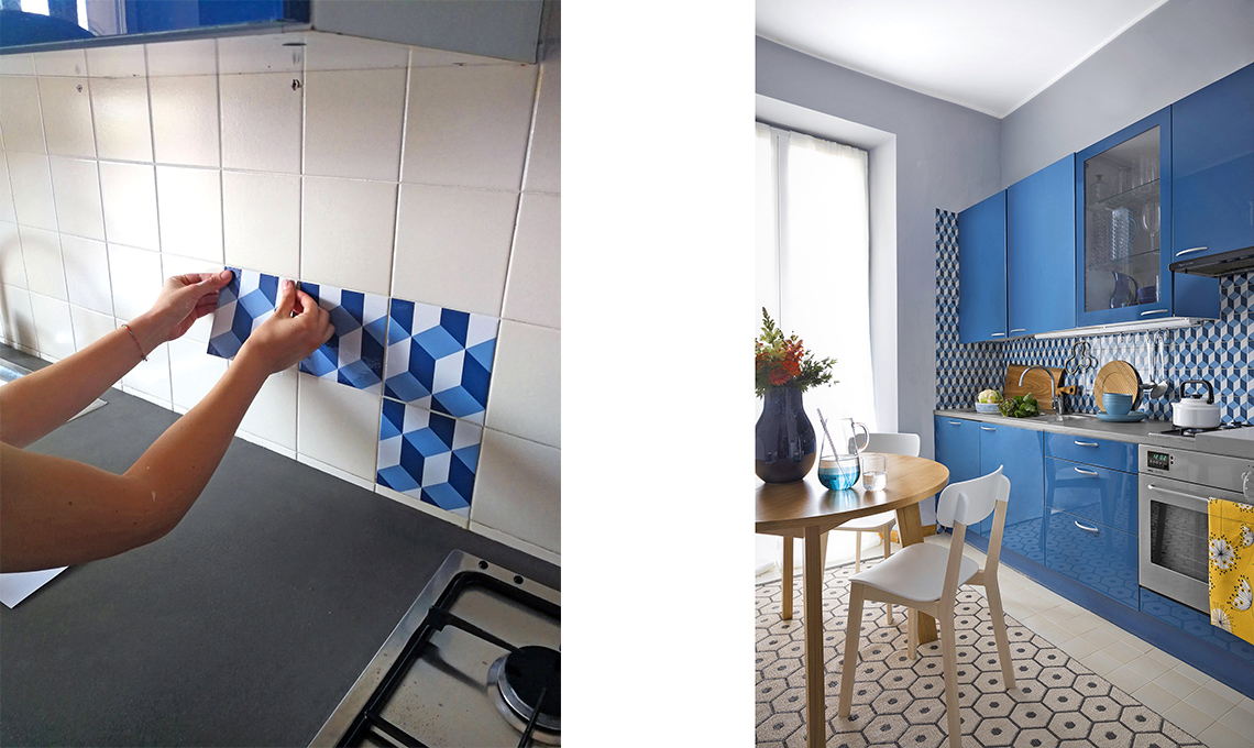 casa prima e dopo cucina
