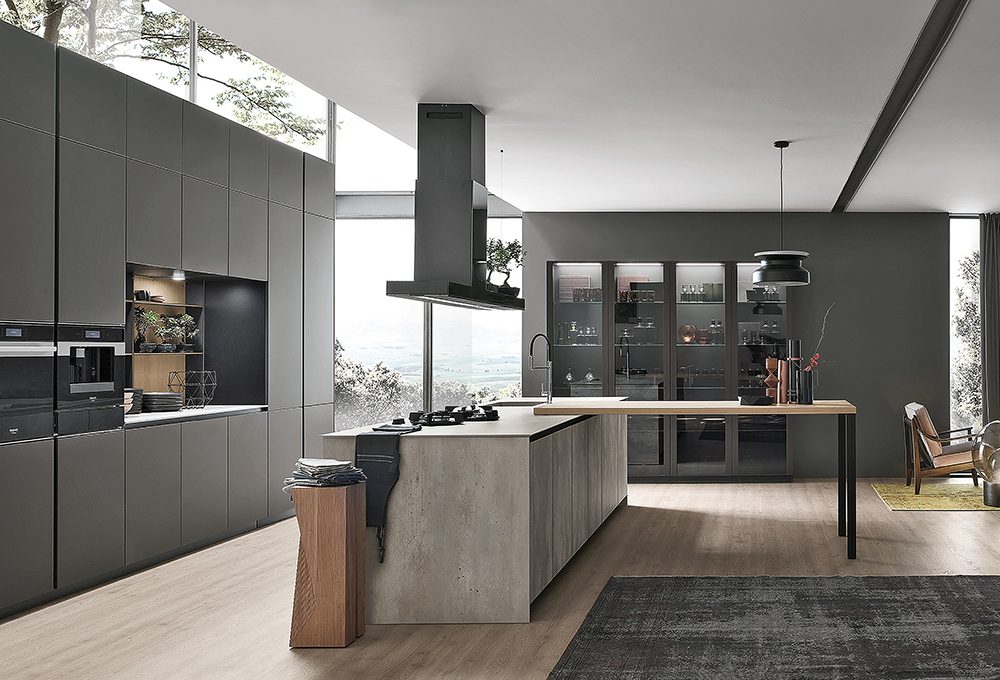 Tendenza in cucina: le superfici in vetro