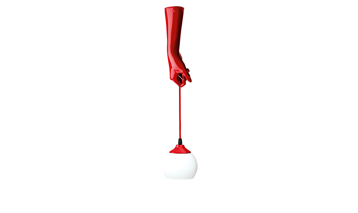 tendenza rosso lampada
