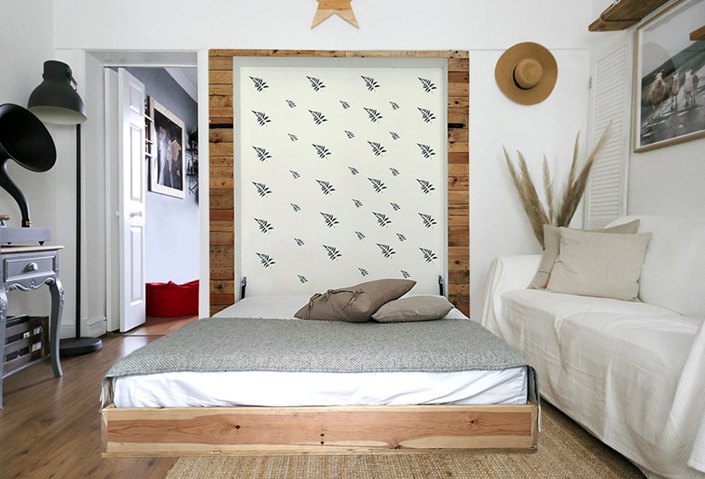 Letto a scomparsa: un posto comodo per 2 ospiti