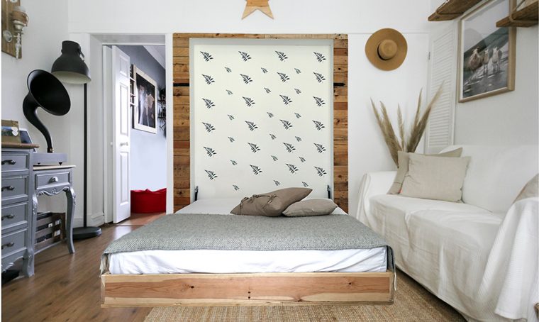 Letto a scomparsa: un posto comodo per 2 ospiti