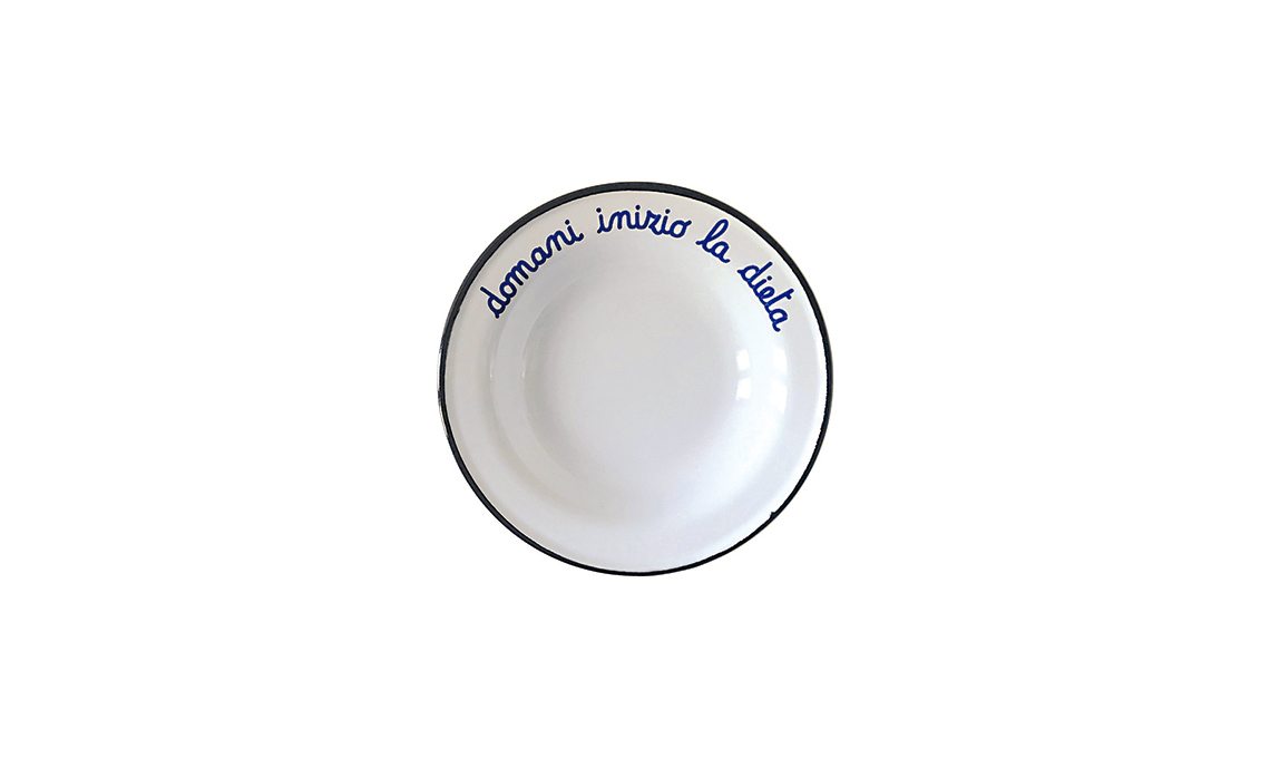 piatti col filo blu