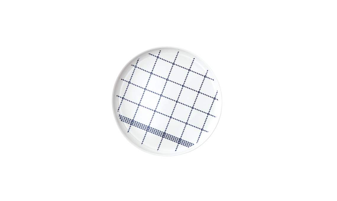 piatti col filo blu