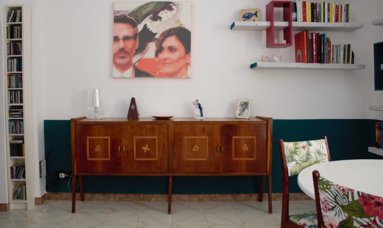 Sala da pranzo in stile Mid-Century