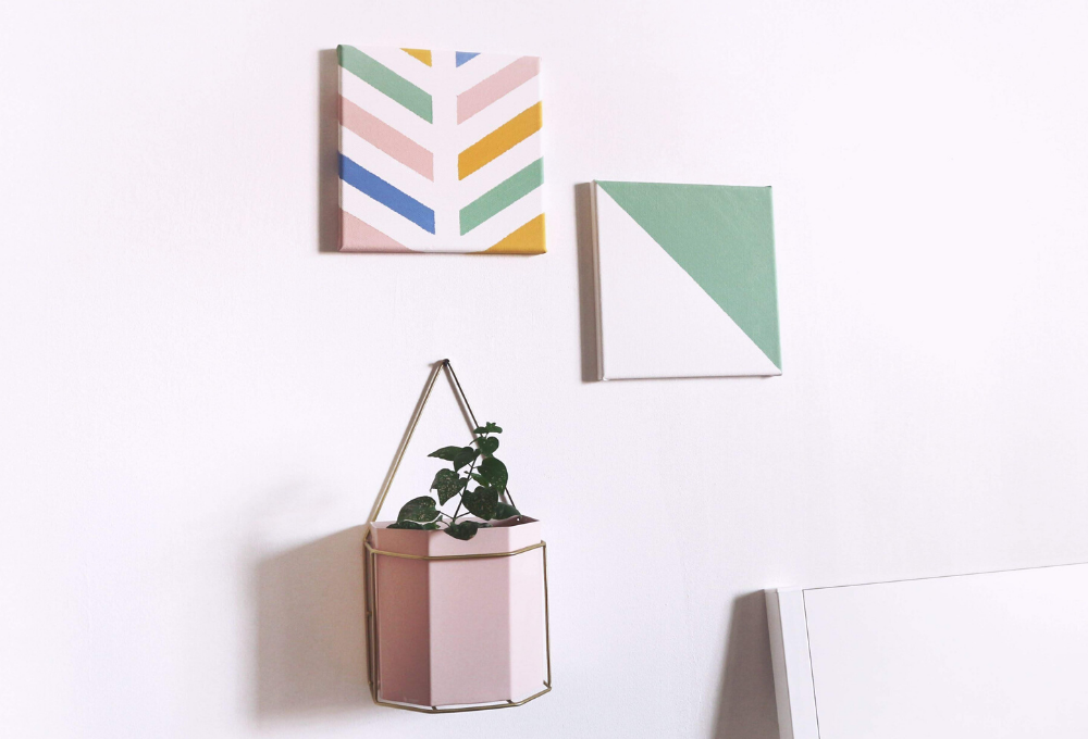 Decora le pareti di casa con le tele fai da te