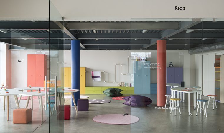 NIDI arreda gli spazi Kids di Pirelli HangarBicocca a Milano