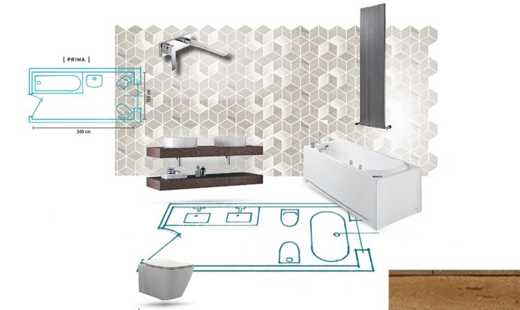 Come ristrutturare un bagno di medie dimesioni