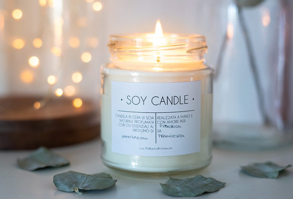 Come realizzare le candele di soia profumate