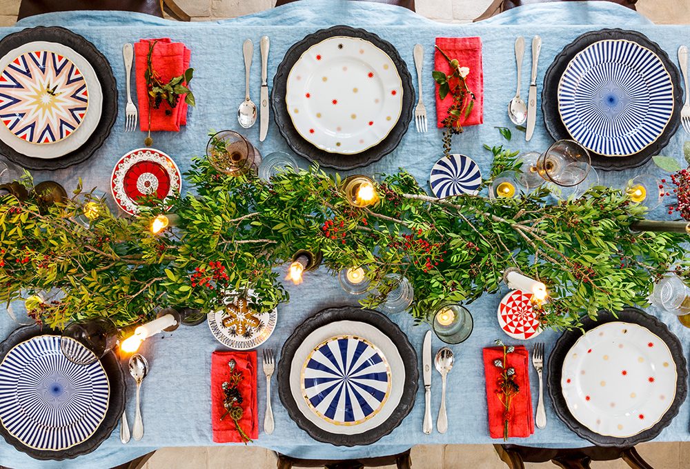 7 stili per apparecchiare la tavola delle feste