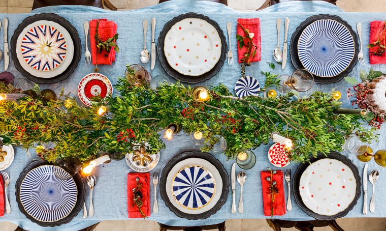 7 stili per apparecchiare la tavola delle feste