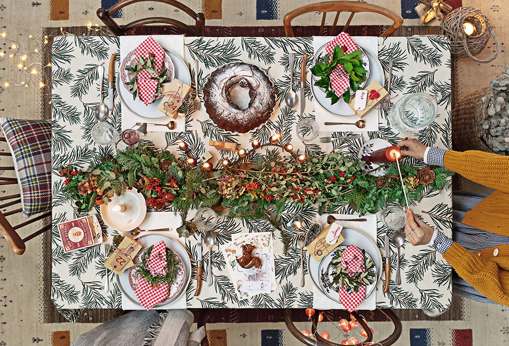 Natale: mise en place in stile nordico